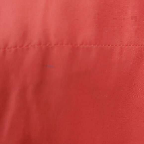 Finley Coral Button Up Long Convertible Sleeve Ruffle Collared Shirt Dress Mediu - Picture 7 of 10